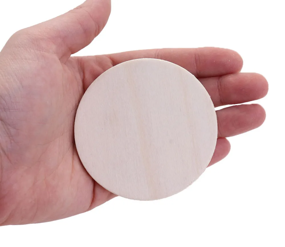 Tout Pour le Jeu 18 Formes géométriques bois naturel 7 cm