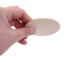 Tout Pour le Jeu 18 Formes géométriques bois naturel 7 cm