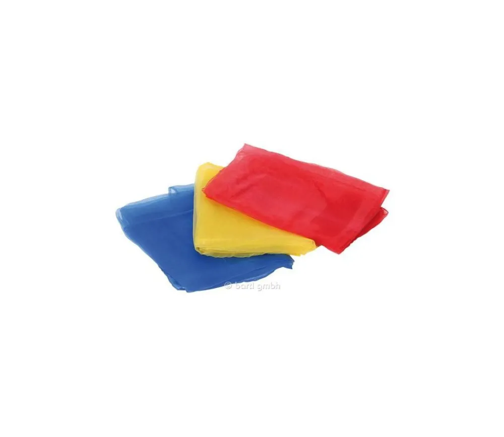 Tout Pour le Jeu 3 foulards colorés de jonglage 40 x 40 cm