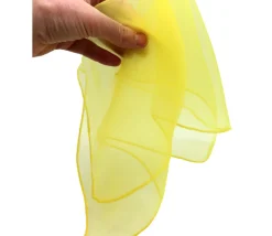 Tout Pour le Jeu 10 foulards jaunes de jonglage 40x40 cm