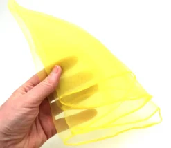 Tout Pour le Jeu 10 foulards jaunes de jonglage 40x40 cm