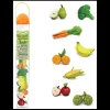 Tout Pour le Jeu 8 fruits et légumes figurines jouet d'environ 5 cm