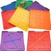 Tout Pour le Jeu 6 Géoboards - set de 6 tableaux recto et verso