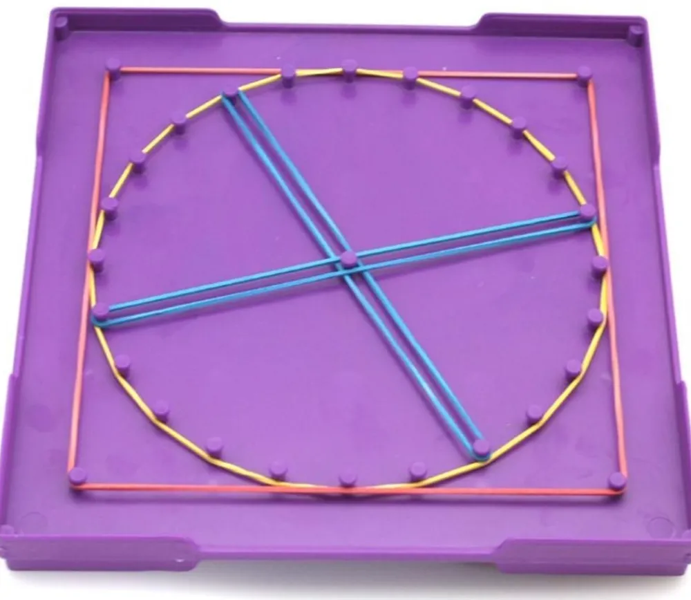 Tout Pour le Jeu 6 Géoboards - set de 6 tableaux recto et verso