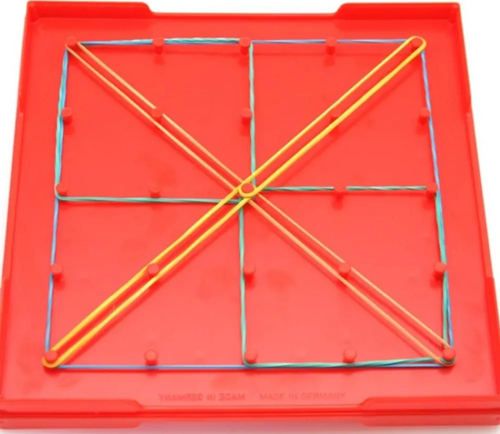 Tout Pour le Jeu 6 Géoboards - set de 6 tableaux recto et verso