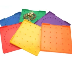 Tout Pour le Jeu 6 Géoboards - set de 6 tableaux recto et verso