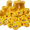 Tout Pour le Jeu 100 gommes emojis visages rigolos 2,5 cm