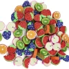 Tout Pour le Jeu 96 gommes en forme de fruits 2 cm