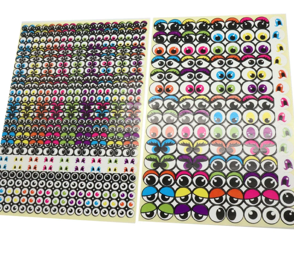 Tout Pour le Jeu 594 gommettes stickers yeux adhésifs