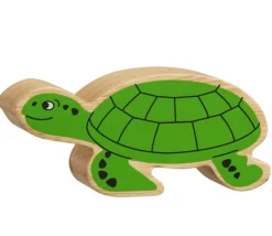 Tout Pour le Jeu 6 grands animaux de la mer en bois - figurines colorées