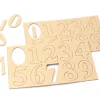 Tout Pour le Jeu 20 Grands chiffres de 0 à 9 cartonné de 4 cm