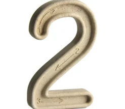 Tout Pour le Jeu 10 Grands chiffres en relief 7.5 cm avec billes