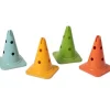 Tout Pour le Jeu 4 grands cônes slalom 30 cm éco-plastique robuste