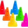 Tout Pour le Jeu 6 grands Cônes slalom 30 cm SUPER RESISTANTS avec trous
