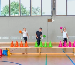 Tout Pour le Jeu 6 grands Cônes slalom 30 cm SUPER RESISTANTS avec trous