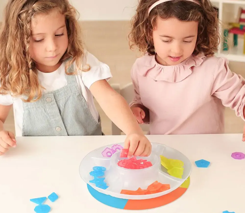 Tout Pour le Jeu 4 grands plateaux de tri transparents 26 cm