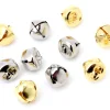 Tout Pour le Jeu 10 Grelots métal doré et argenté Ø 1.3 cm