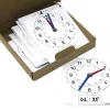 Tout Pour le Jeu 10 horloges effaçables apprentissage heure aiguille et digital