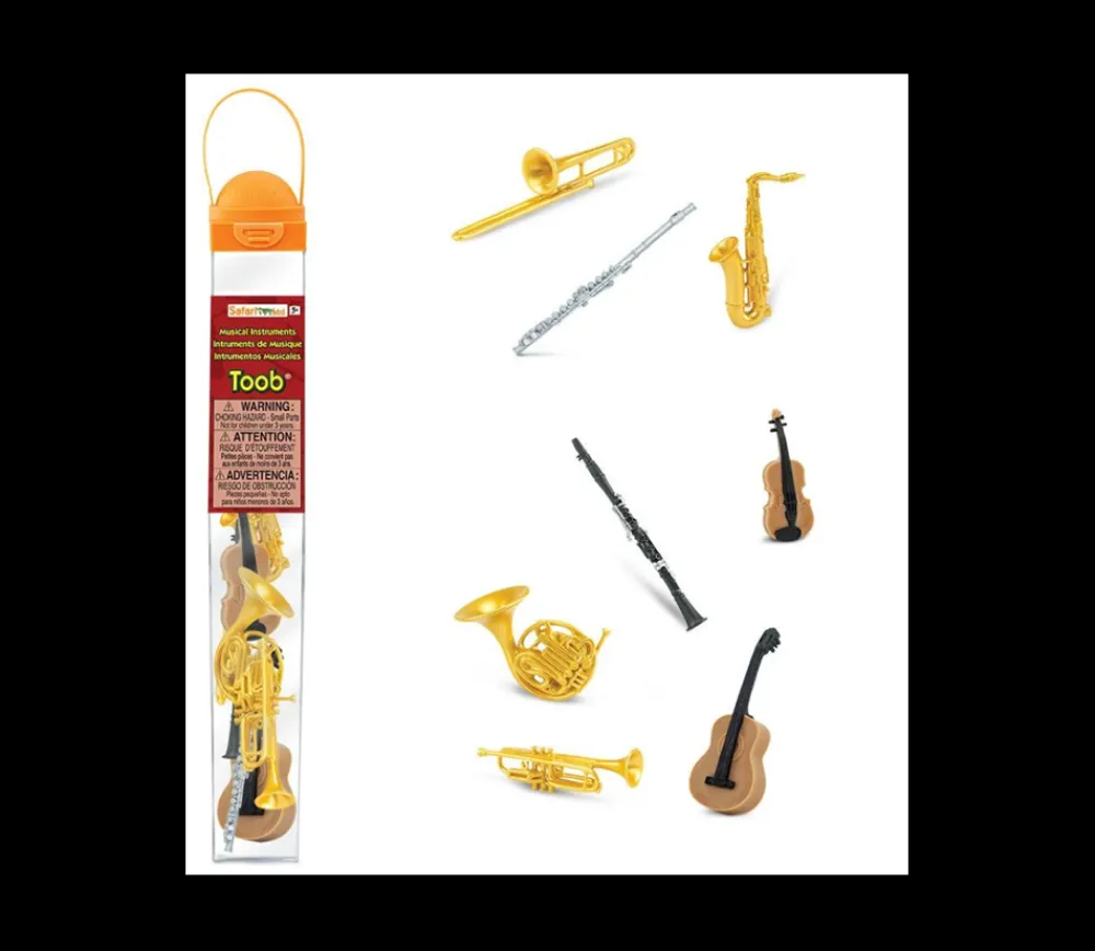 Tout Pour le Jeu 8 instruments de musique figurines jouet