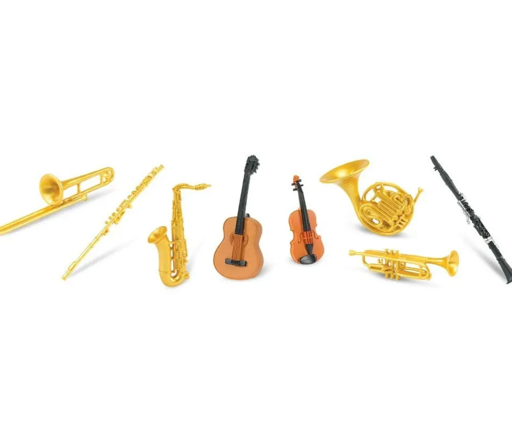 Tout Pour le Jeu 8 instruments de musique figurines jouet