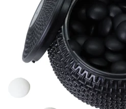 Tout Pour le Jeu 2 jarres 360 pions de go biconvexes - pierres jeu de go
