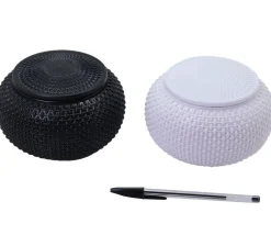 Tout Pour le Jeu 2 jarres 360 pions de go convexes - pierres jeu de go