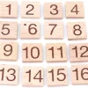 Tout Pour le Jeu 16 jetons bois 1.6 cm numérotés 1 à 16 Carré magique
