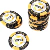 Tout Pour le Jeu 20 Jetons de poker crown argile valeur 1000 - 14 gr