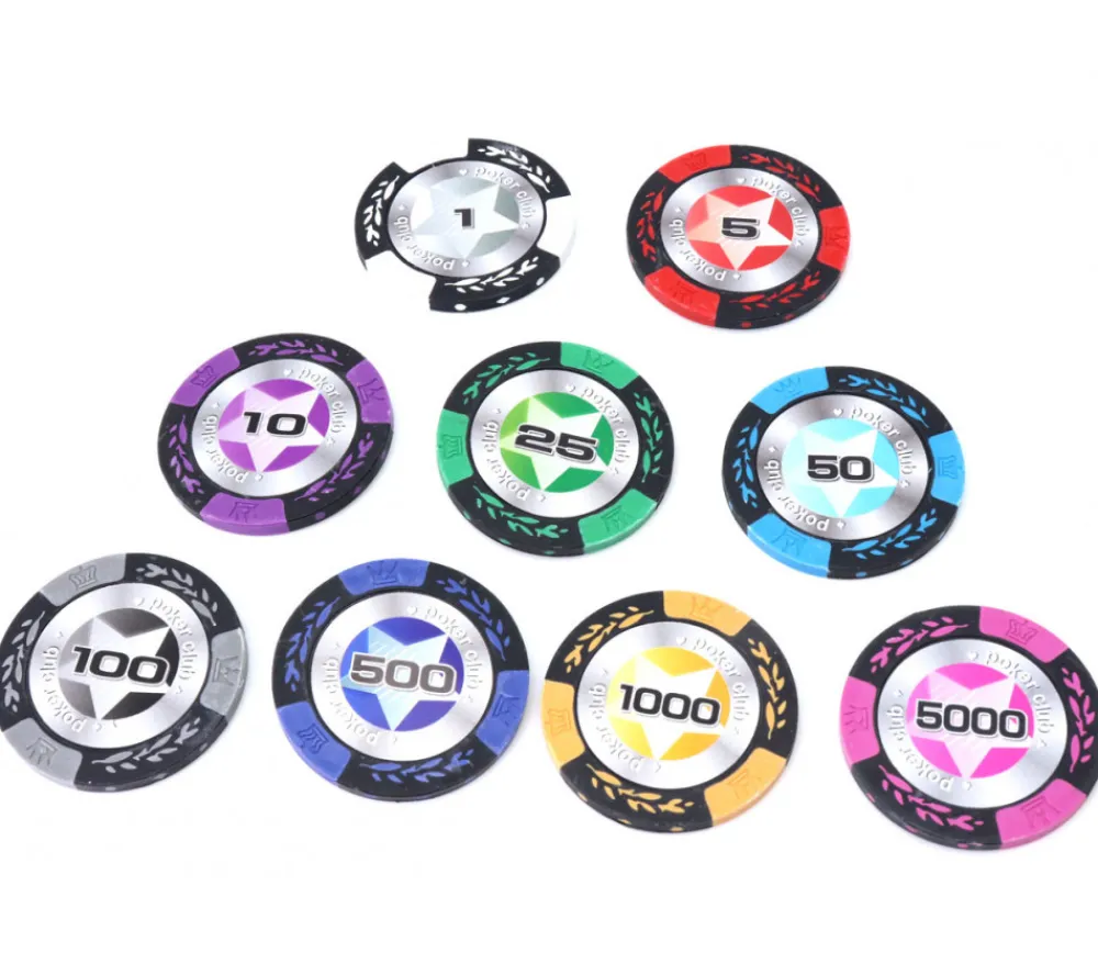 Tout Pour le Jeu 20 Jetons de poker crown argile valeur 25 - 14 gr