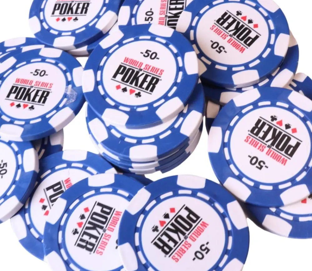 Tout Pour le Jeu 25 Jetons de poker world series valeur 50 - 14 gr