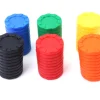 Tout Pour le Jeu 60 jetons empilables 3 cm multicolores en 6 couleurs pour jeu pion 30 mm
