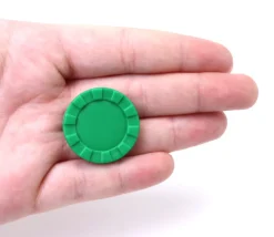 Tout Pour le Jeu 60 jetons empilables 3 cm multicolores en 6 couleurs pour jeu pion 30 mm