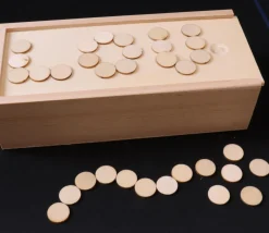 Tout Pour le Jeu 2500 Jetons en bois 1.5 cm jeux - loto - bingo - loisirs créatifs