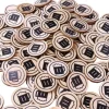 Tout Pour le Jeu 500 jetons en bois bière - 2.5 cm