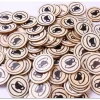 Tout Pour le Jeu 500 Jetons en bois Café - 2.5 cm