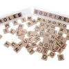 Tout Pour le Jeu 80 Jetons en bois lettres alphabet 2 cm pour jeux
