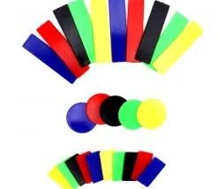 Tout Pour le Jeu 100 Jetons mise pour jeux (5 couleurs) 10 50 100