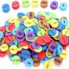 Tout Pour le Jeu 280 jetons mousse numérotés unité dizaine centaine millier million