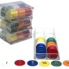 Tout Pour le Jeu 240 jetons numérotés. Pions de 25 mm. 4 boites de 60 pions.