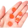 Tout Pour le Jeu 5 jetons ONDES rayonnement orange 1.5 cm pour jeu