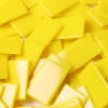 Tout Pour le Jeu 500 Jetons petits rectangles épais 3.2 x 2 cm en plastique jaune