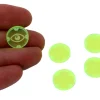Tout Pour le Jeu 5 jetons ronds œil jaune fluo pour jeux