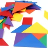 Tout Pour le Jeu 6 jeux de tangrams en plastique coloré