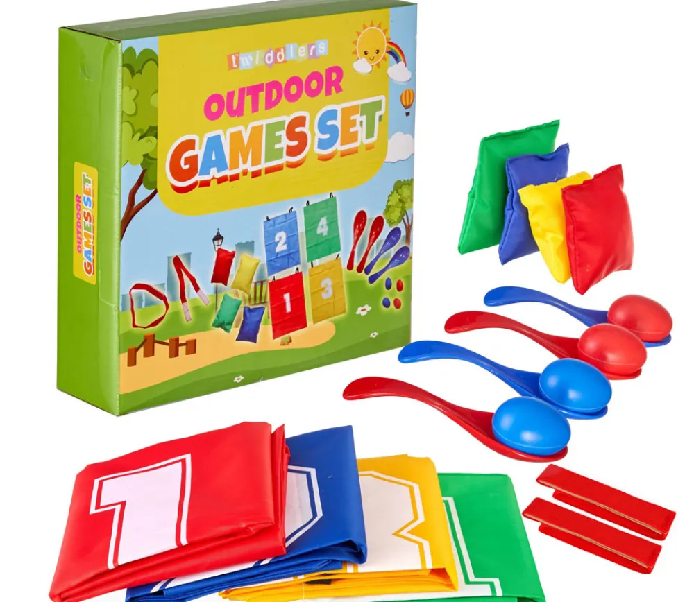 Tout Pour le Jeu 4 jeux pour tournois : course aux sacs, aux oeufs, en duo...