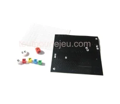 Tout Pour le Jeu 455 Lettres adhésives résistantes 8 mm hauteur et chiffres
