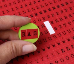 Tout Pour le Jeu 280 Lettres alphabet autocollants 11 mm
