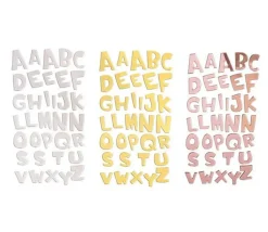 Tout Pour le Jeu 35 Lettres alphabet autocollantes effet miroir hauteur 2 cm