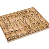 Tout Pour le Jeu 132 lettres, chiffres, animaux et fleurs bois