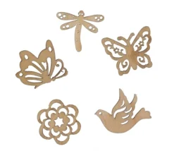 Tout Pour le Jeu 132 lettres, chiffres, animaux et fleurs bois