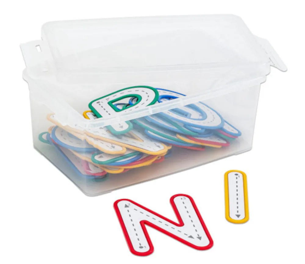 Tout Pour le Jeu 26 lettres de traçage - majuscule effaçable 11.5 cm